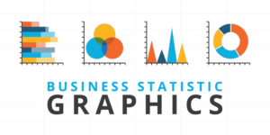 Business Statistic Graphics PowerPoint Icons Tim Slade